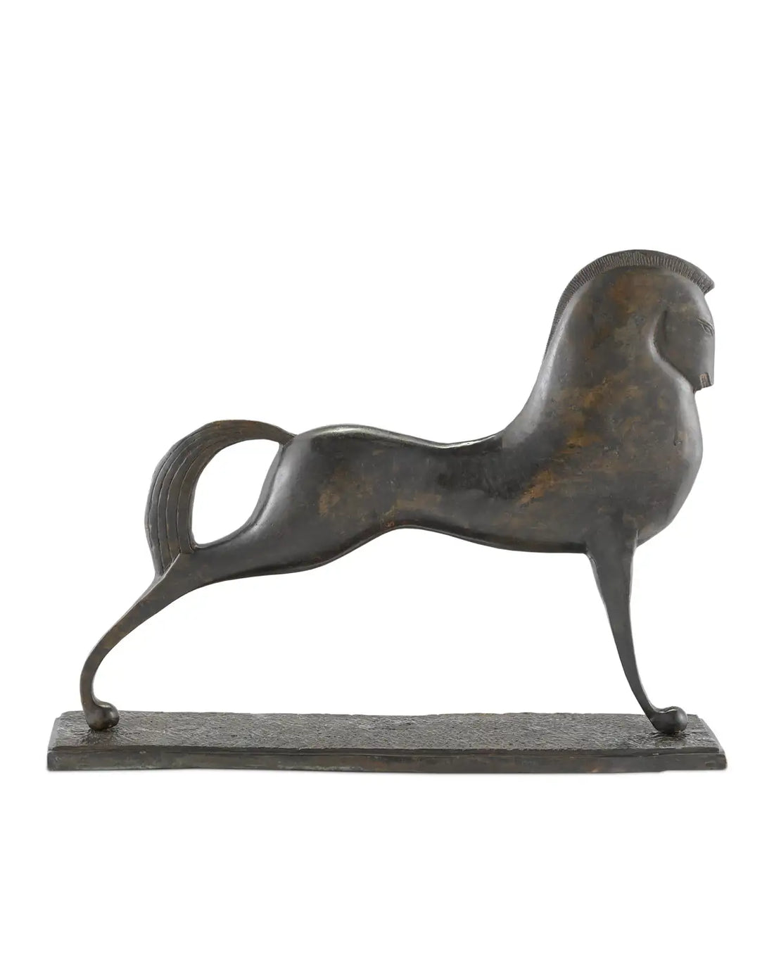 CURREY & COMPANY ASSYRIAN HORSE - Decorative Accents