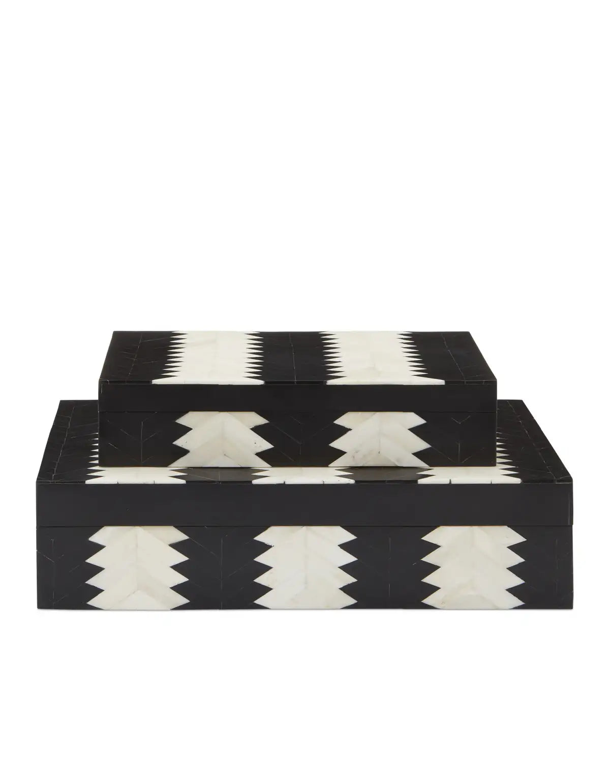 CURREY & COMPANY ARROW & BOX SET OF 2 - Decorative Accents