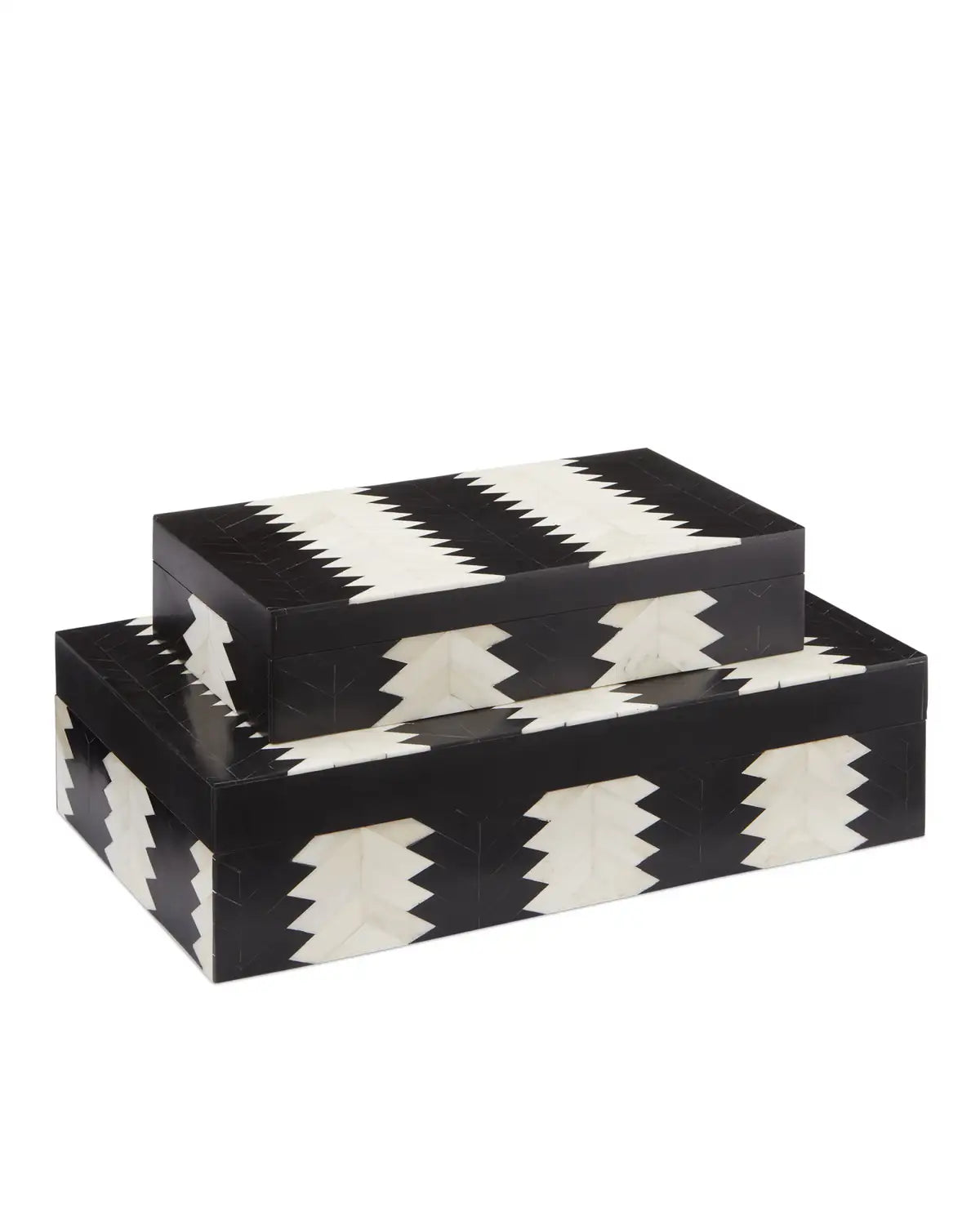CURREY & COMPANY ARROW & BOX SET OF 2 - Decorative Accents