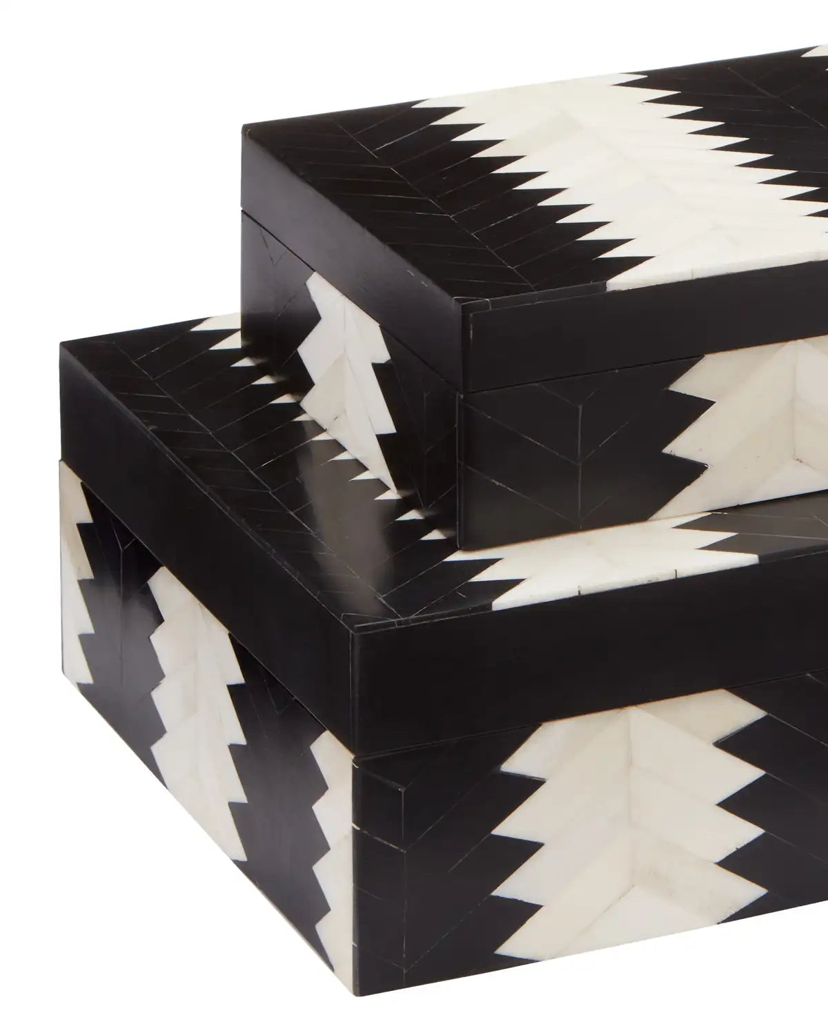 CURREY & COMPANY ARROW & BOX SET OF 2 - Decorative Accents