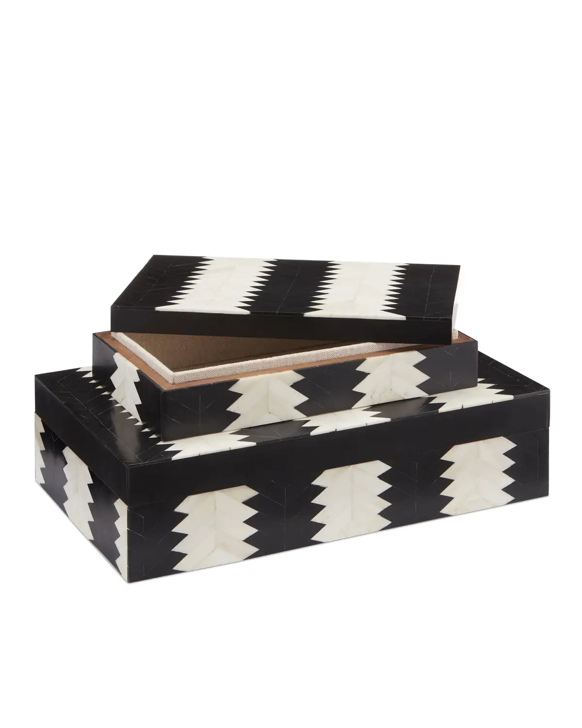 CURREY & COMPANY ARROW & BOX SET OF 2 - Decorative Accents