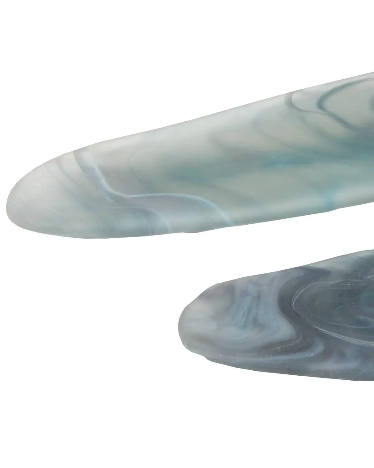 CURREY & COMPANY BLUE TRAY SET OF 2 - Decorative Accents