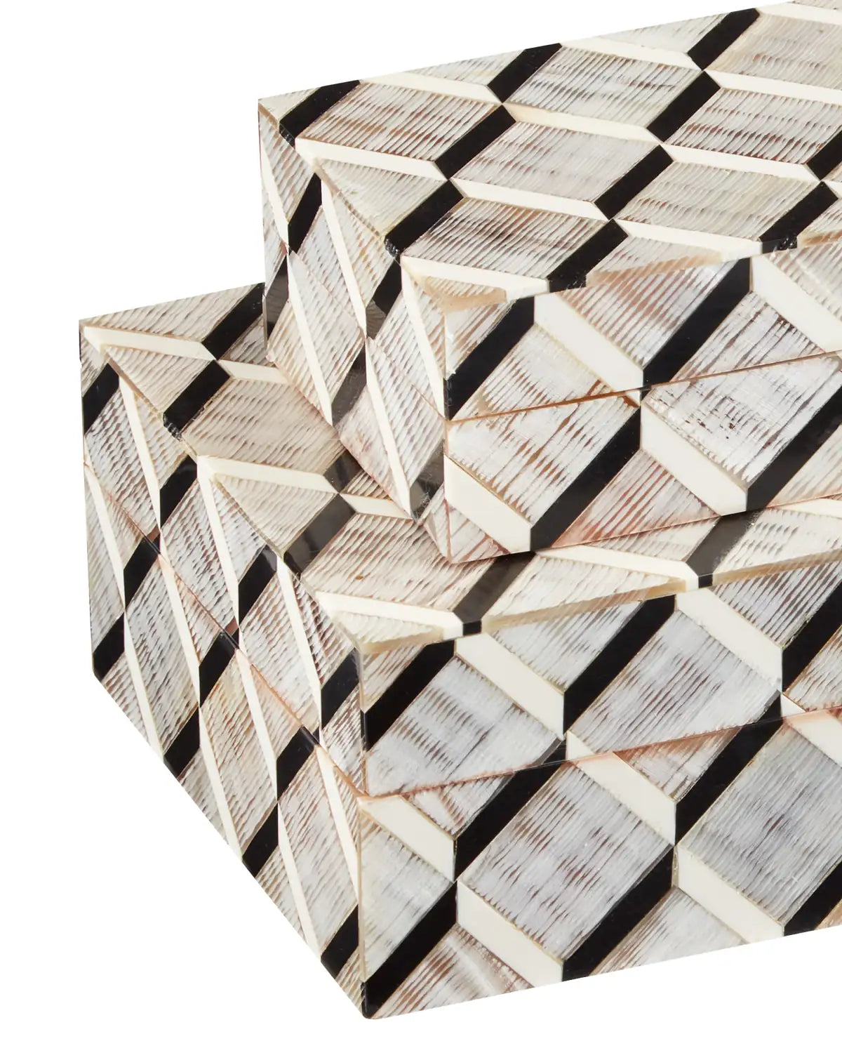 CURREY & COMPANY DERIAN BOX SET OF 2 - Decorative Accents