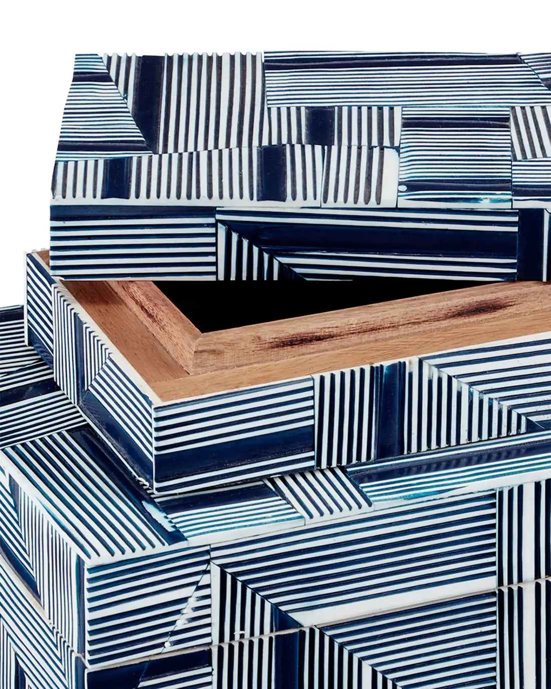 CURREY & COMPANY CADE BLUE BOX SET OF 2 - Decorative Accents