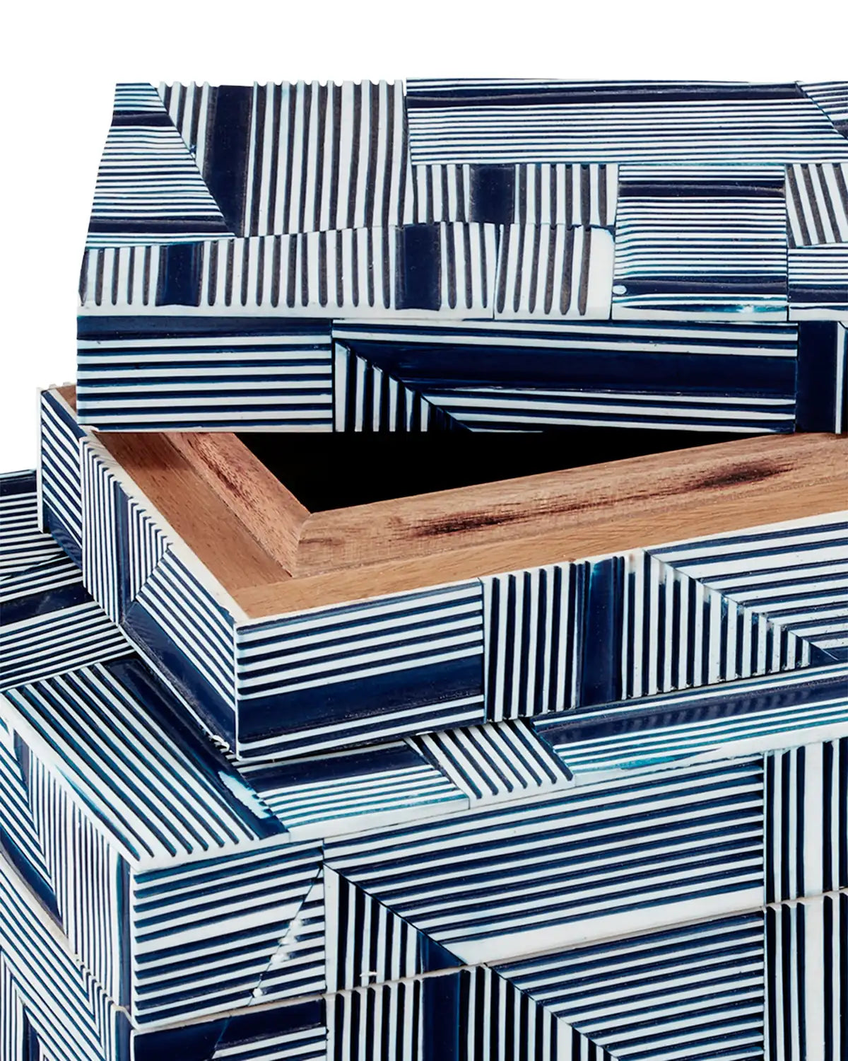CURREY & COMPANY CADE BLUE BOX SET OF 2 - Decorative Accents