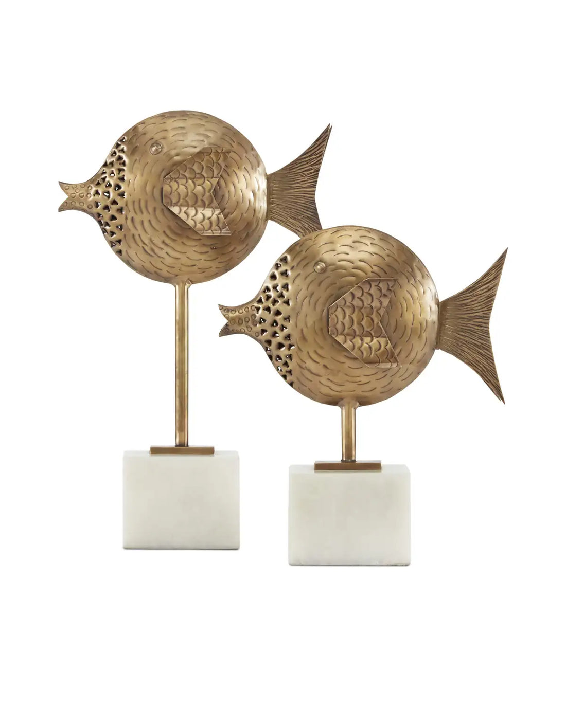CURREY & COMPANY CICI FISH SET OF 2 - Decorative Accents