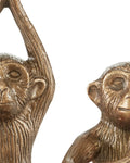 CURREY & COMPANY ZEN MONKEY SET OF 3 - Decorative Accents
