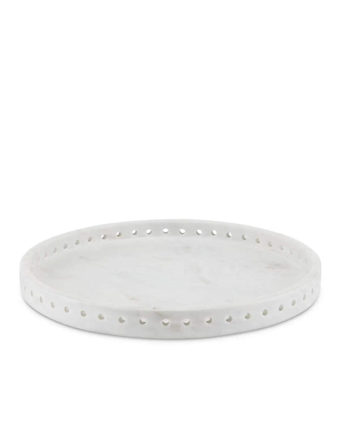 CURREY & COMPANY FREYA MARBLE TRAY - Decorative Accents