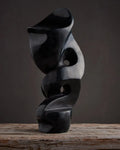 CURREY & COMPANY ROLAND MARBLE ABSTRACT SCULPTURE - Decorative Accents