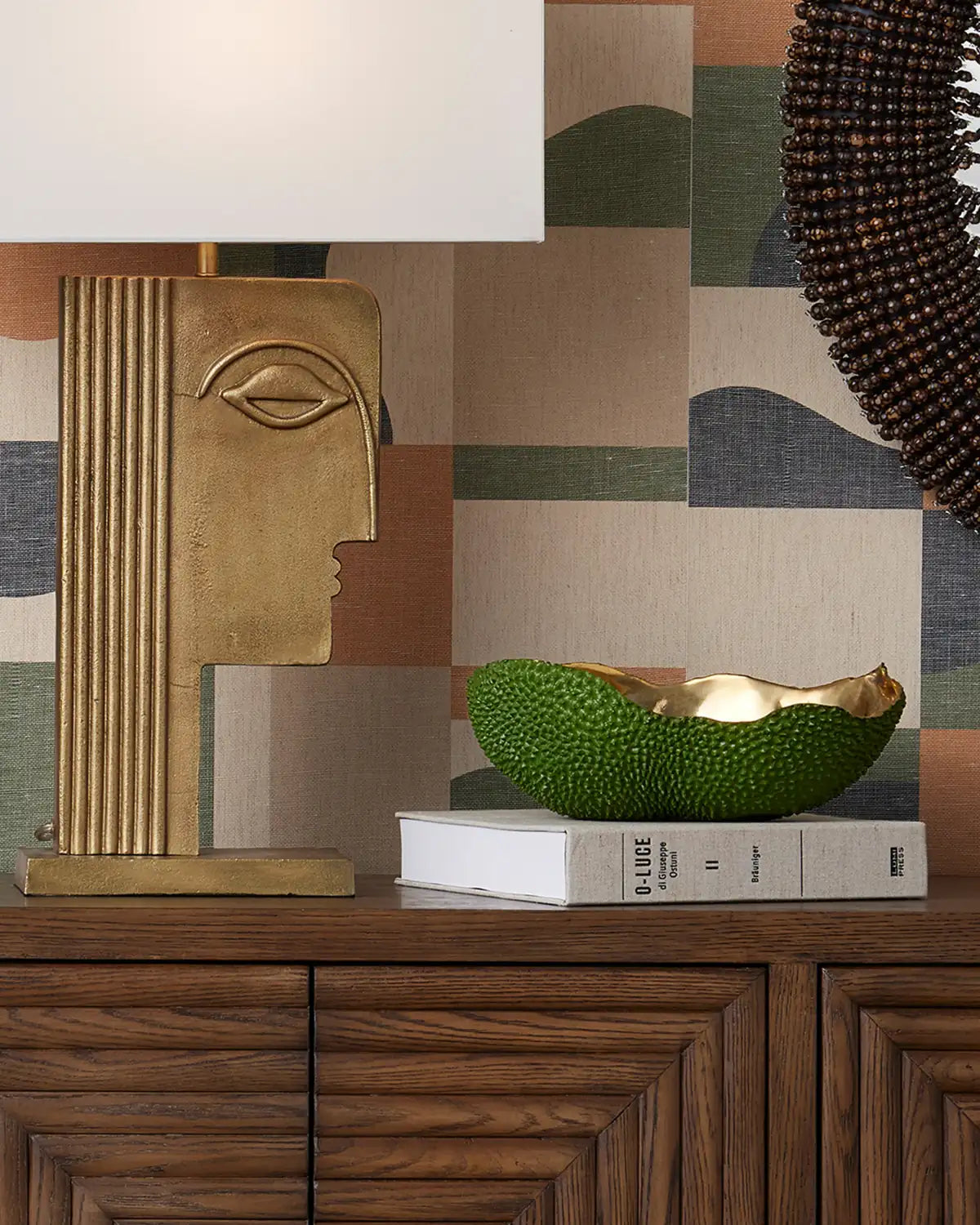 CURREY & COMPANY JACKFRUIT OVAL GREEN BOWL - Decorative Accents