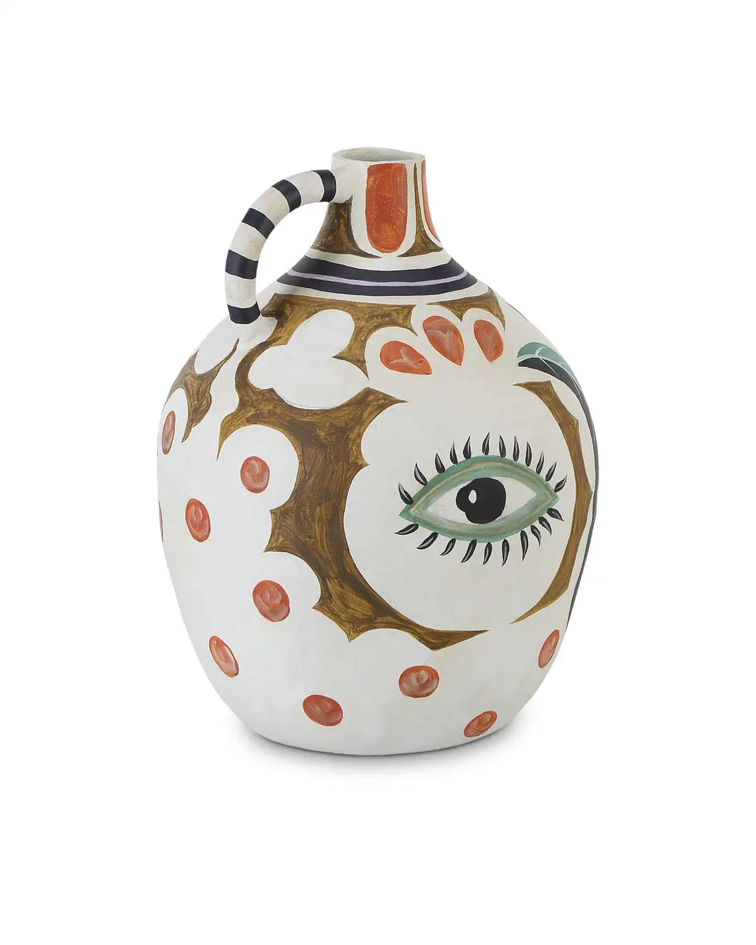 CURREY & COMPANY HAMSA DEMIJOHN VASE - Decorative Accents