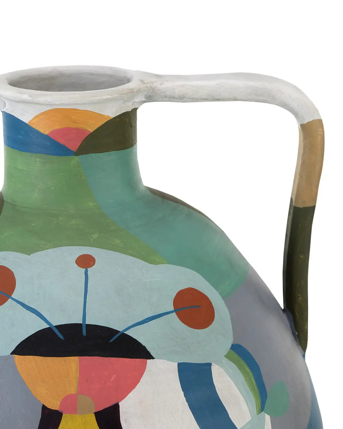 CURREY & COMPANY AMPHORA MULTI-COLORED VASE - Decorative Accents