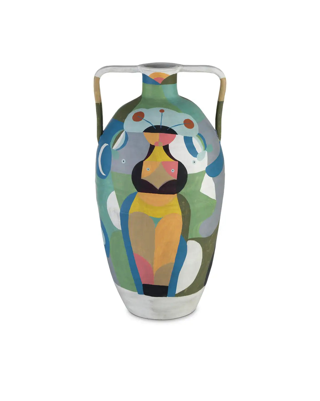 CURREY & COMPANY AMPHORA MULTI-COLORED VASE - Decorative Accents