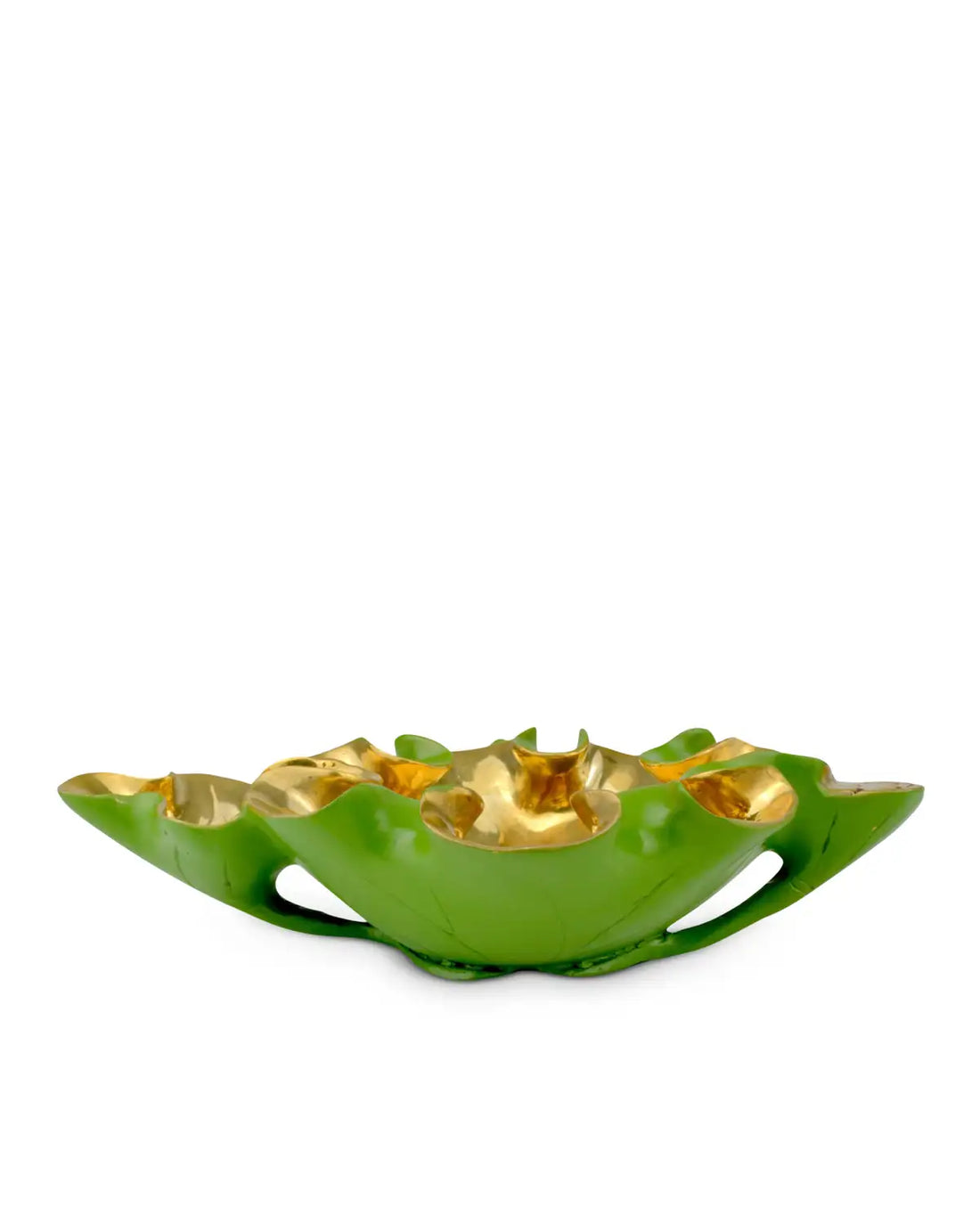 CURREY & COMPANY WRAPPED LOTUS LEAF GREEN BOWL - Decorative Accents