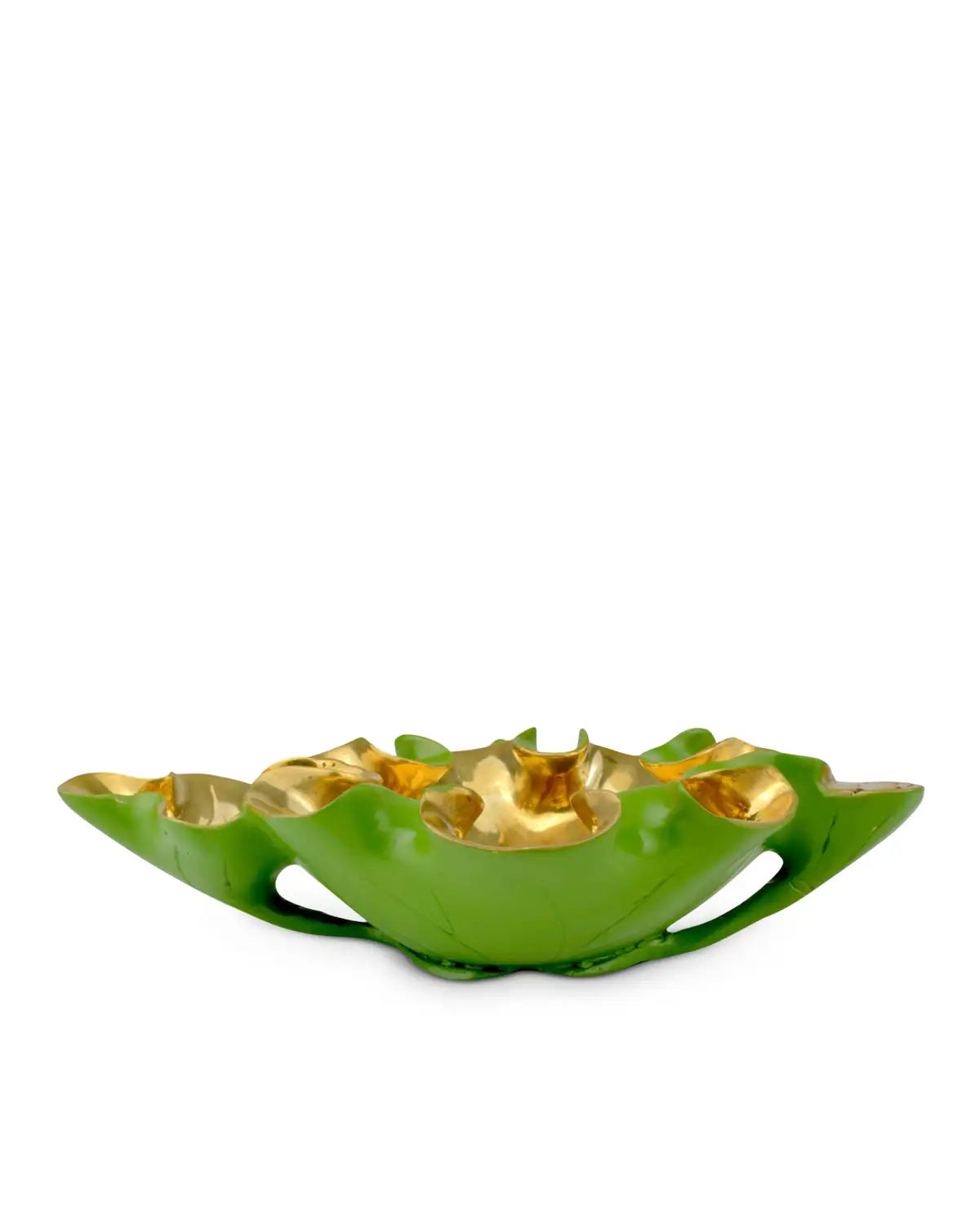 CURREY & COMPANY WRAPPED LOTUS LEAF GREEN BOWL - Decorative Accents