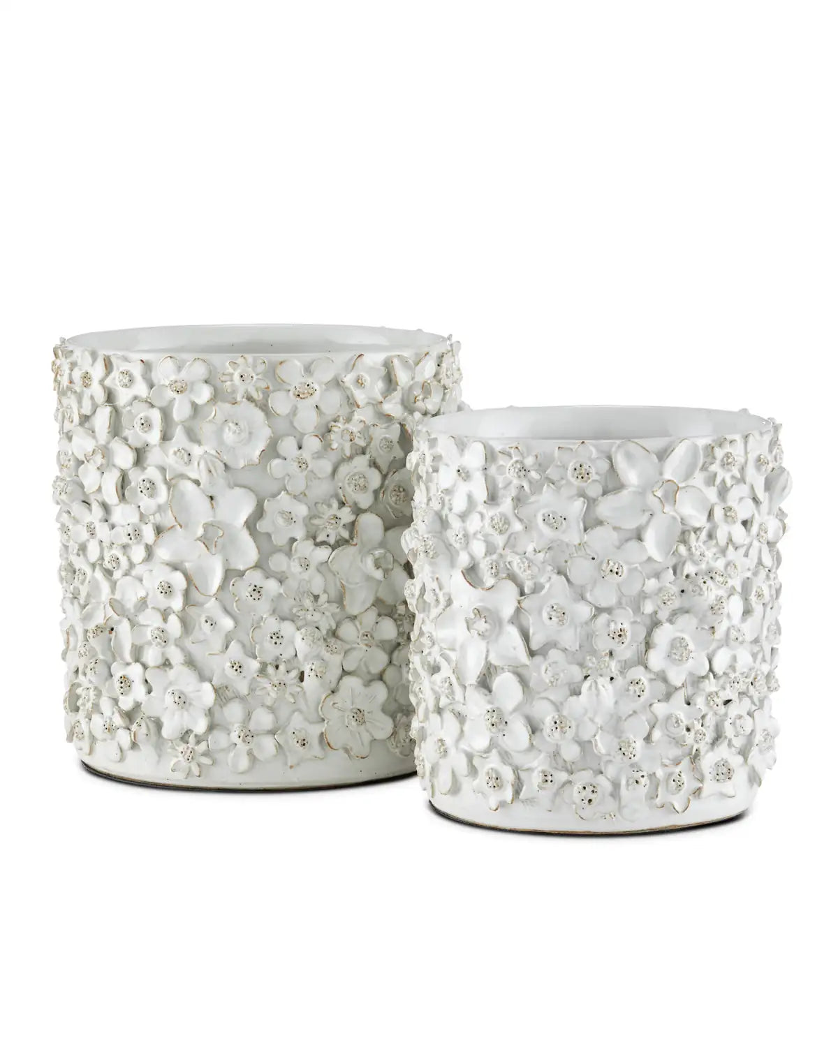 CURREY & COMPANY JESSAMINE CACHEPOT - Decorative Accents