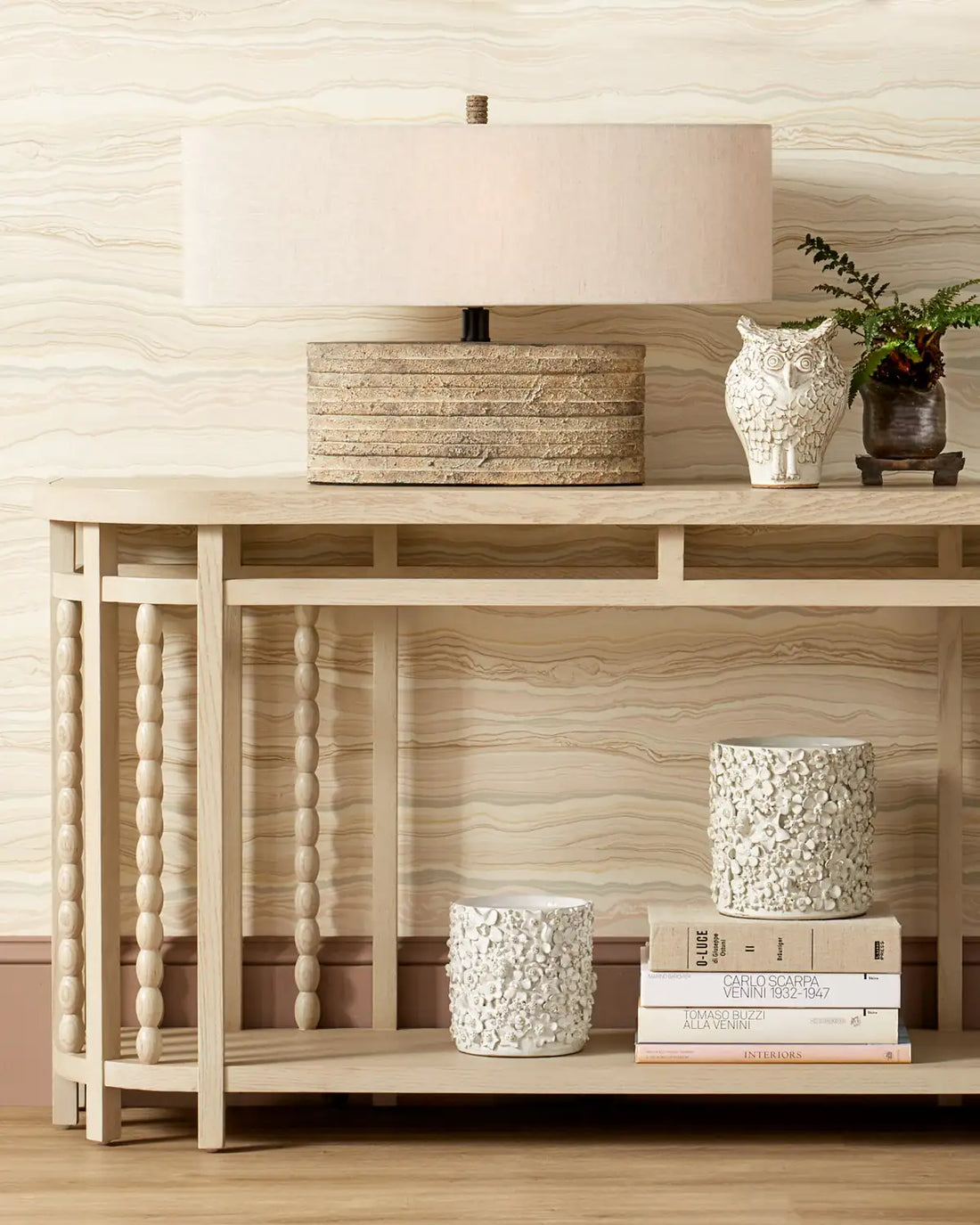 CURREY & COMPANY JESSAMINE CACHEPOT - Decorative Accents