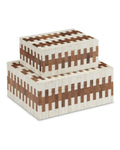 CURREY & COMPANY TIA BOX SET OF 2 - Decorative Accents