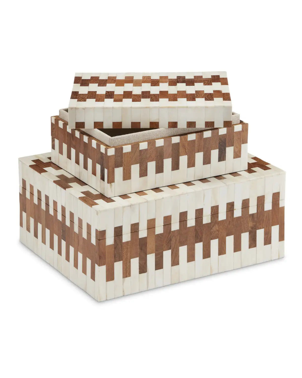 CURREY & COMPANY TIA BOX SET OF 2 - Decorative Accents