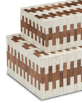 CURREY & COMPANY TIA BOX SET OF 2 - Decorative Accents