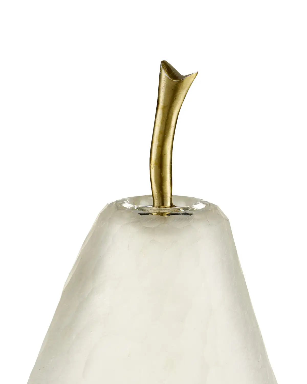 CURREY & COMPANY GLASS PEAR SET OF 2 - Decorative Accents