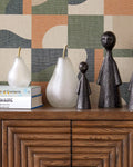 CURREY & COMPANY GLASS PEAR SET OF 2 - Decorative Accents