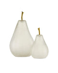CURREY & COMPANY GLASS PEAR SET OF 2 - Decorative Accents