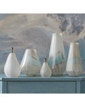 CURREY & COMPANY GLASS PEAR SET OF 2 - Decorative Accents