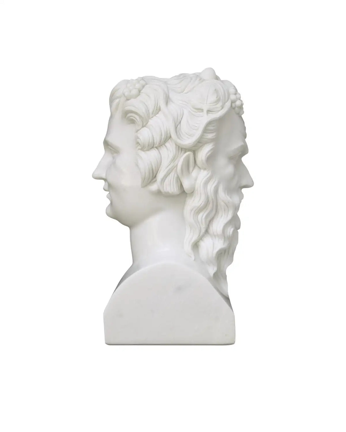 CURREY & COMPANY HECTOR MARBLE BUST SCULPTURE - Decorative Accents