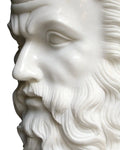 CURREY & COMPANY HECTOR MARBLE BUST SCULPTURE - Decorative Accents