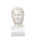 CURREY & COMPANY HECTOR MARBLE BUST SCULPTURE - Decorative Accents