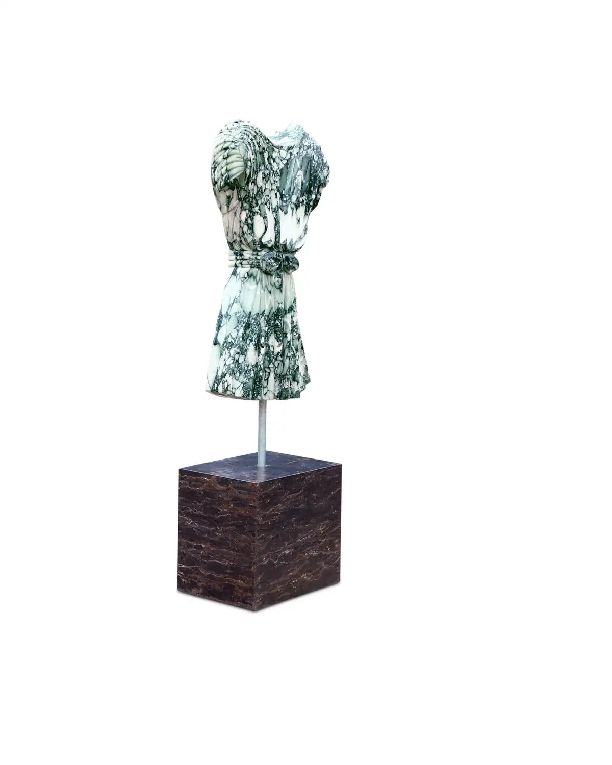 CURREY & COMPANY ADARA MARBLE DRESS SCULPTURE - Decorative Accents