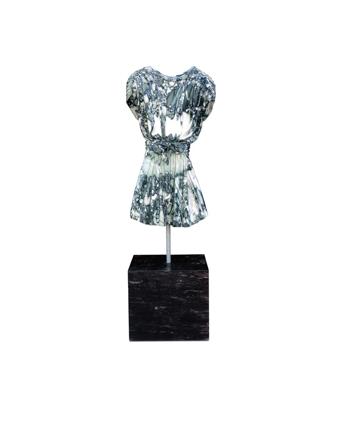 CURREY & COMPANY ADARA MARBLE DRESS SCULPTURE - Decorative Accents