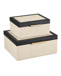 CURREY & COMPANY DEANNA BOX SET OF 2 - Decorative Accents