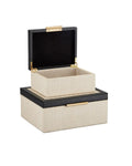 CURREY & COMPANY DEANNA BOX SET OF 2 - Decorative Accents