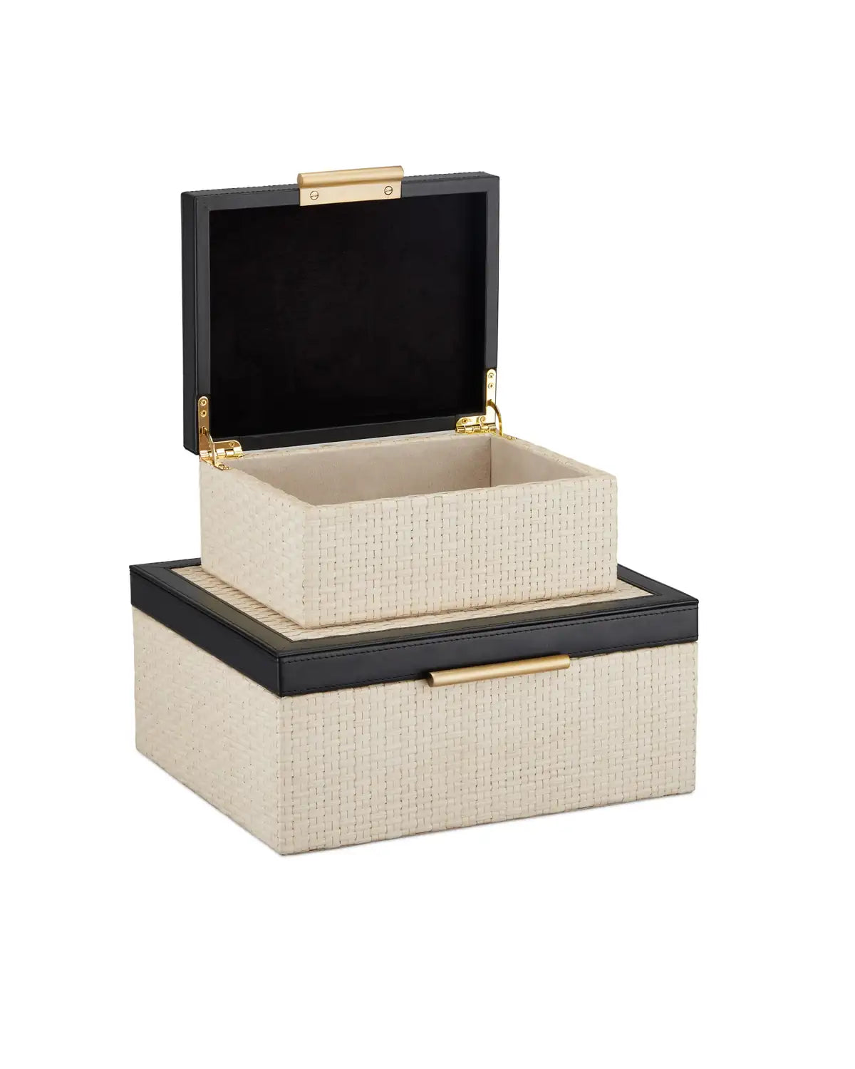 CURREY & COMPANY DEANNA BOX SET OF 2 - Decorative Accents