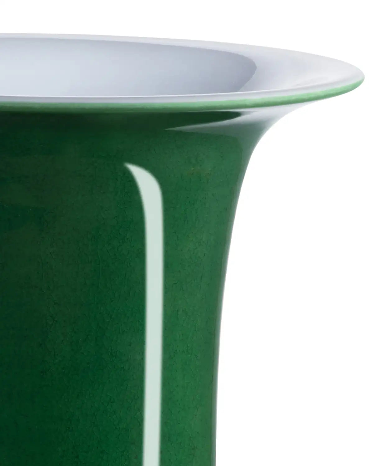 CURREY & COMPANY IMPERIAL GREEN COROLLA VASE - Decorative Accents