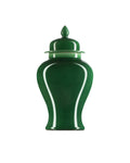 CURREY & COMPANY IMPERIAL GREEN TEMPLE JAR - Decorative Accents