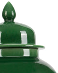 CURREY & COMPANY IMPERIAL GREEN TEMPLE JAR - Decorative Accents