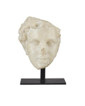CURREY & COMPANY GREEK PRINCESS HEAD FRAGMENT - Decorative Accents