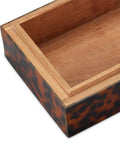 CURREY & COMPANY FAUX TORTOISE BOX SET OF 2 - Decorative Accents
