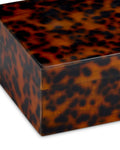 CURREY & COMPANY FAUX TORTOISE BOX SET OF 2 - Decorative Accents