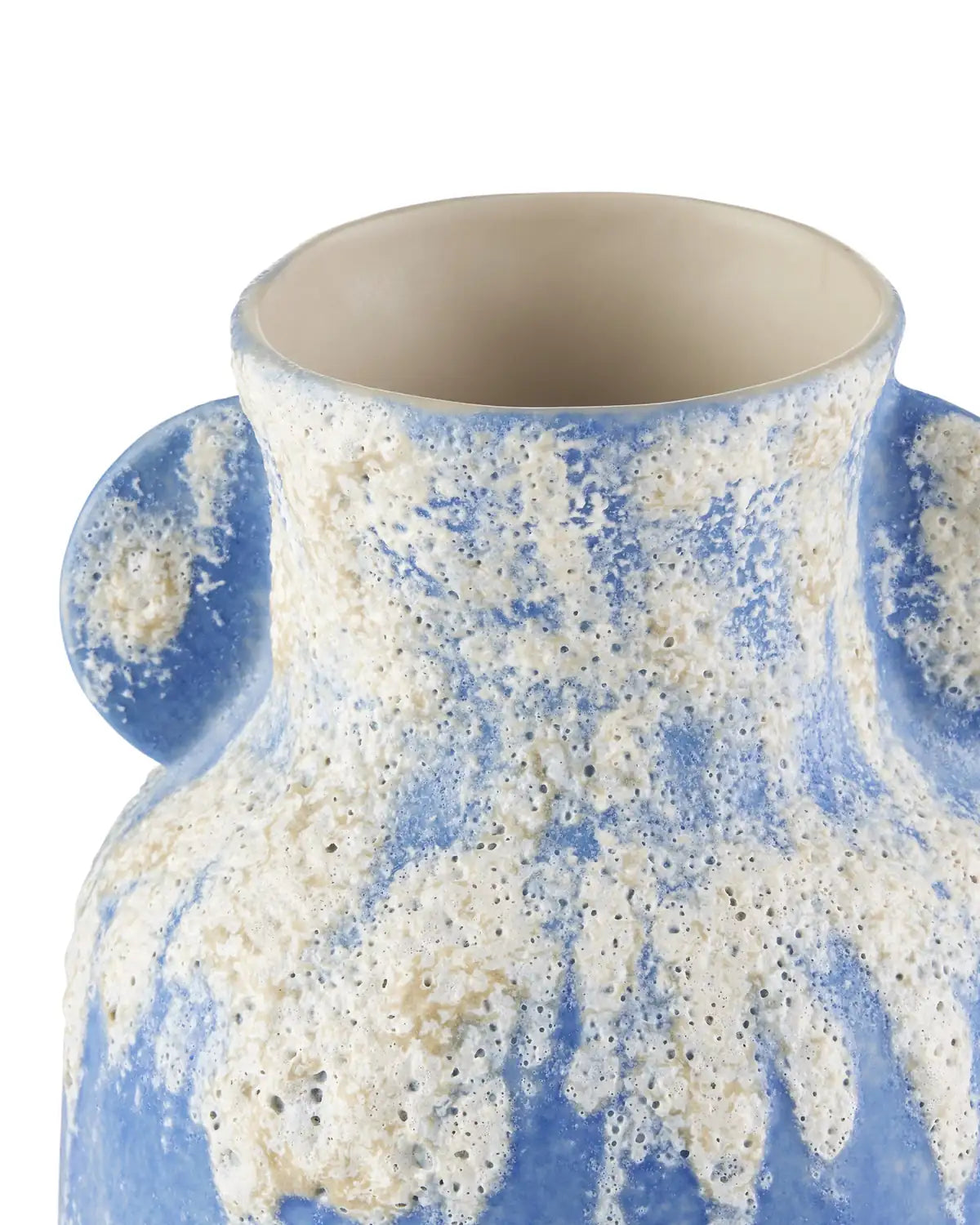 CURREY & COMPANY PAROS BLUE VASE SET OF 4 - Decorative Accents