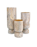 CURREY & COMPANY LONDON SKY VASE SET OF 3 - Decorative Accents