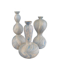 CURREY & COMPANY CALM SEA MARBLEIZED VASE SET OF 3 - Decorative Accents