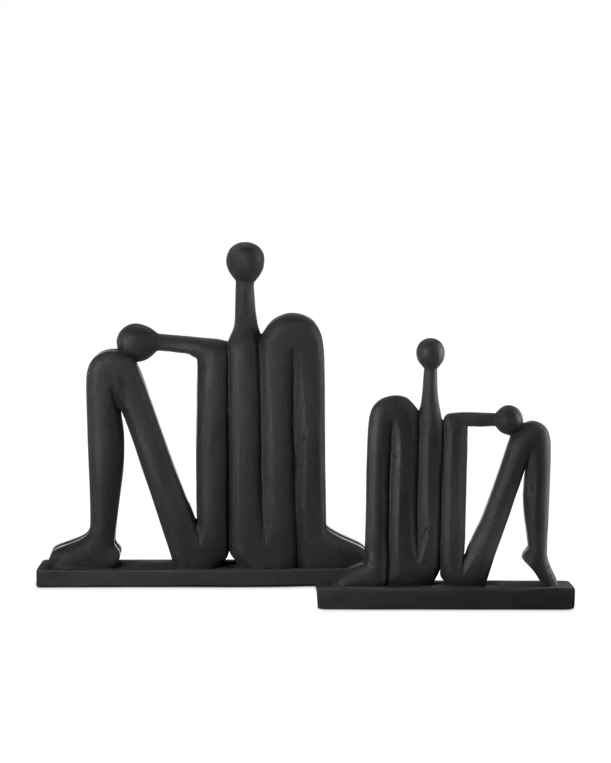 CURREY & COMPANY ABSTRACT FIGURE SET OF 2 - Decorative Accents