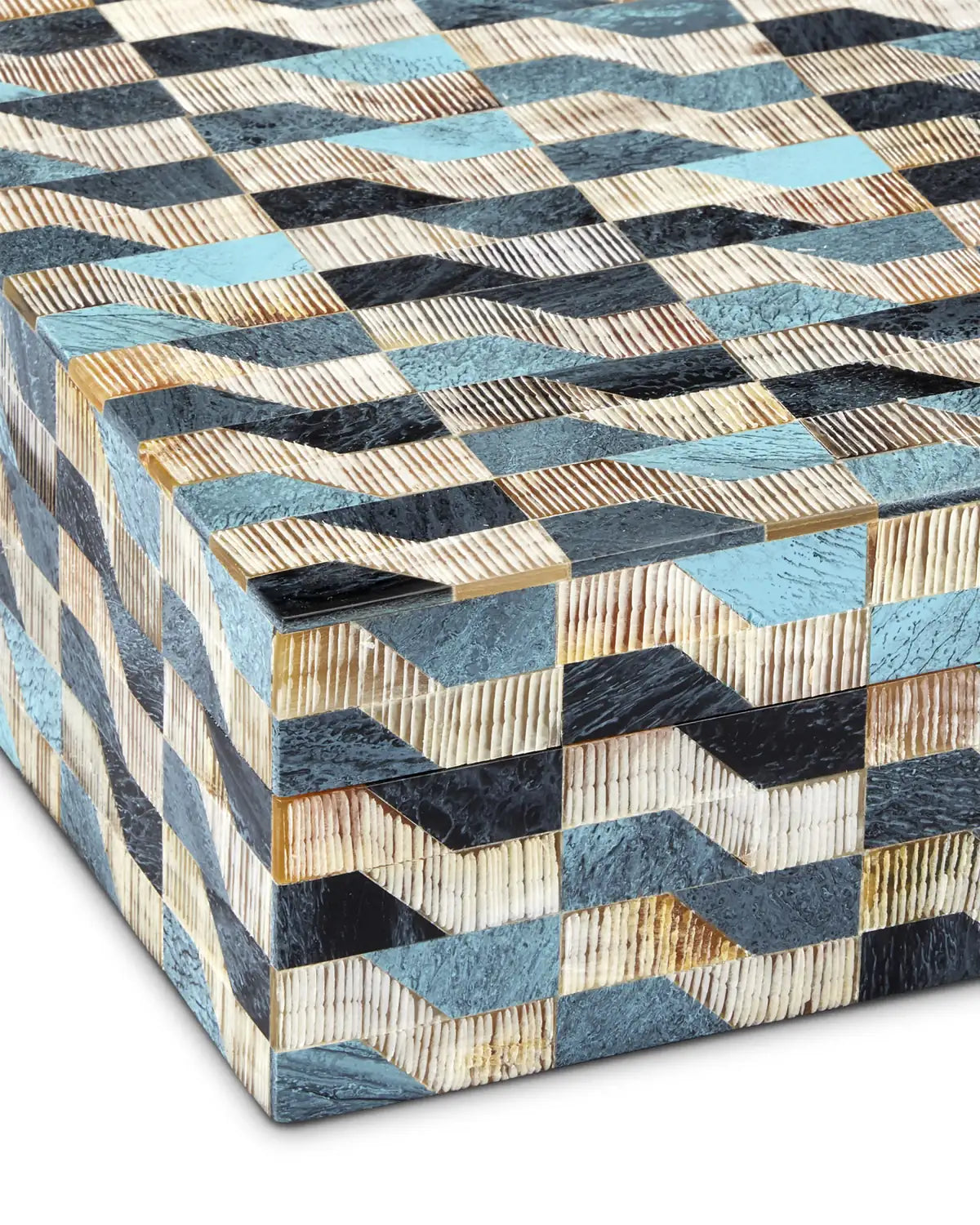CURREY & COMPANY EZRA BOX SET OF 2 - Decorative Accents