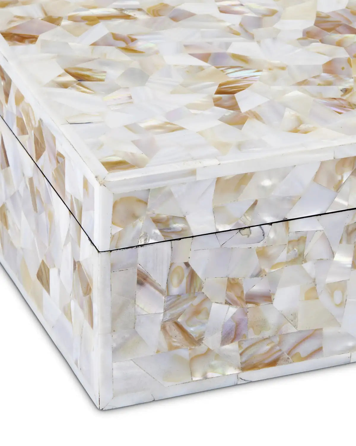 CURREY & COMPANY UMA MOTHER OF PEARL BOX SET OF 2 - Decorative Accents