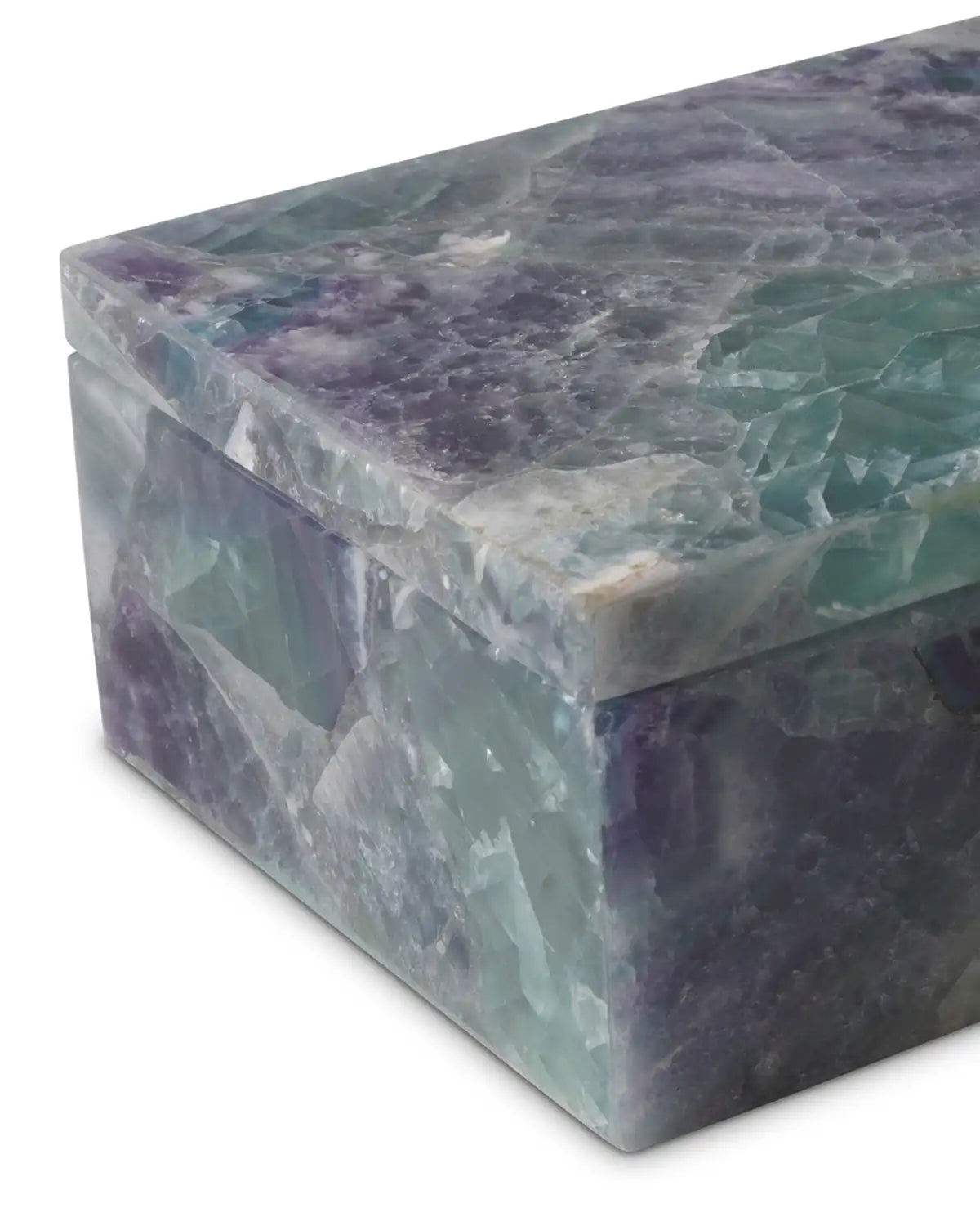 CURREY & COMPANY FLUORITE BOX - Decorative Accents