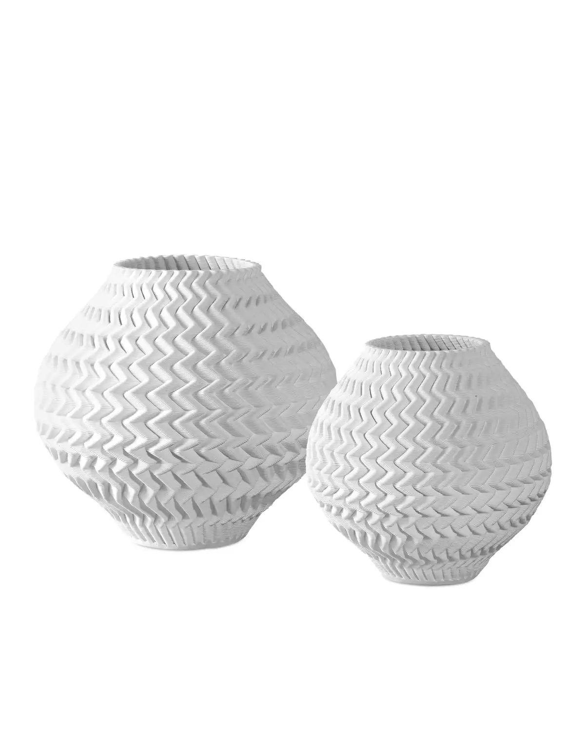 CURREY & COMPANY PLISSE VASE - Decorative Accents